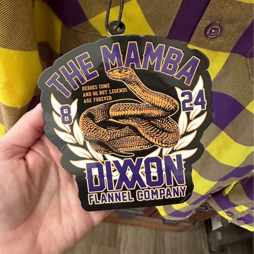 Dixxon  flannel THE MAMBA! Size medium